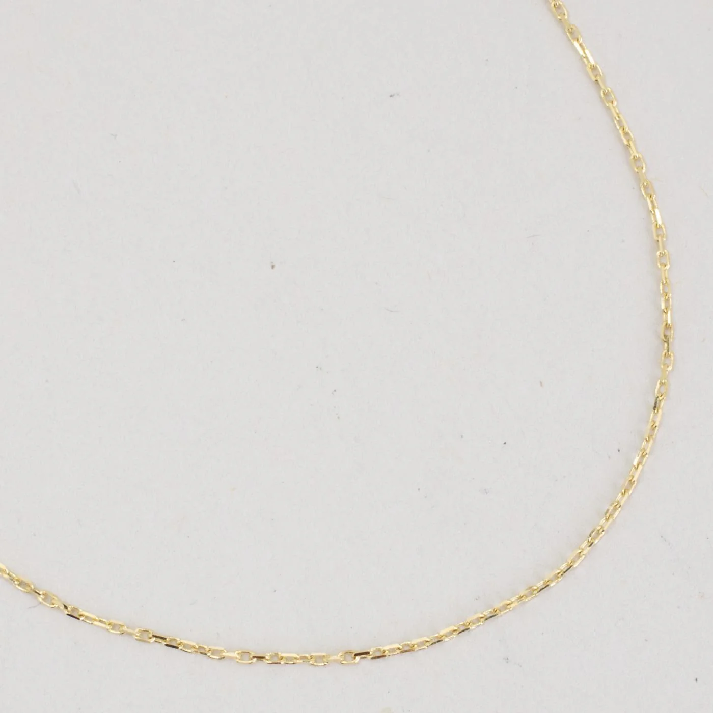 Ankarkedja Halsband med diamant (0.88 ct) i 14K guld, 45 cm, 2.97 g - Image 2