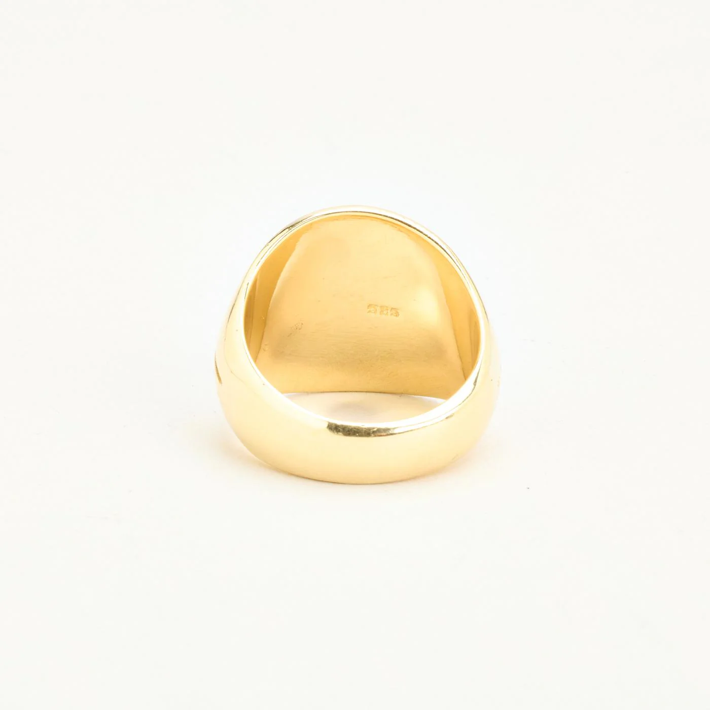 Gypsyring med diamant (0.34 ct) i 14K guld strl. 18.5 / strl. 58 - Image 4