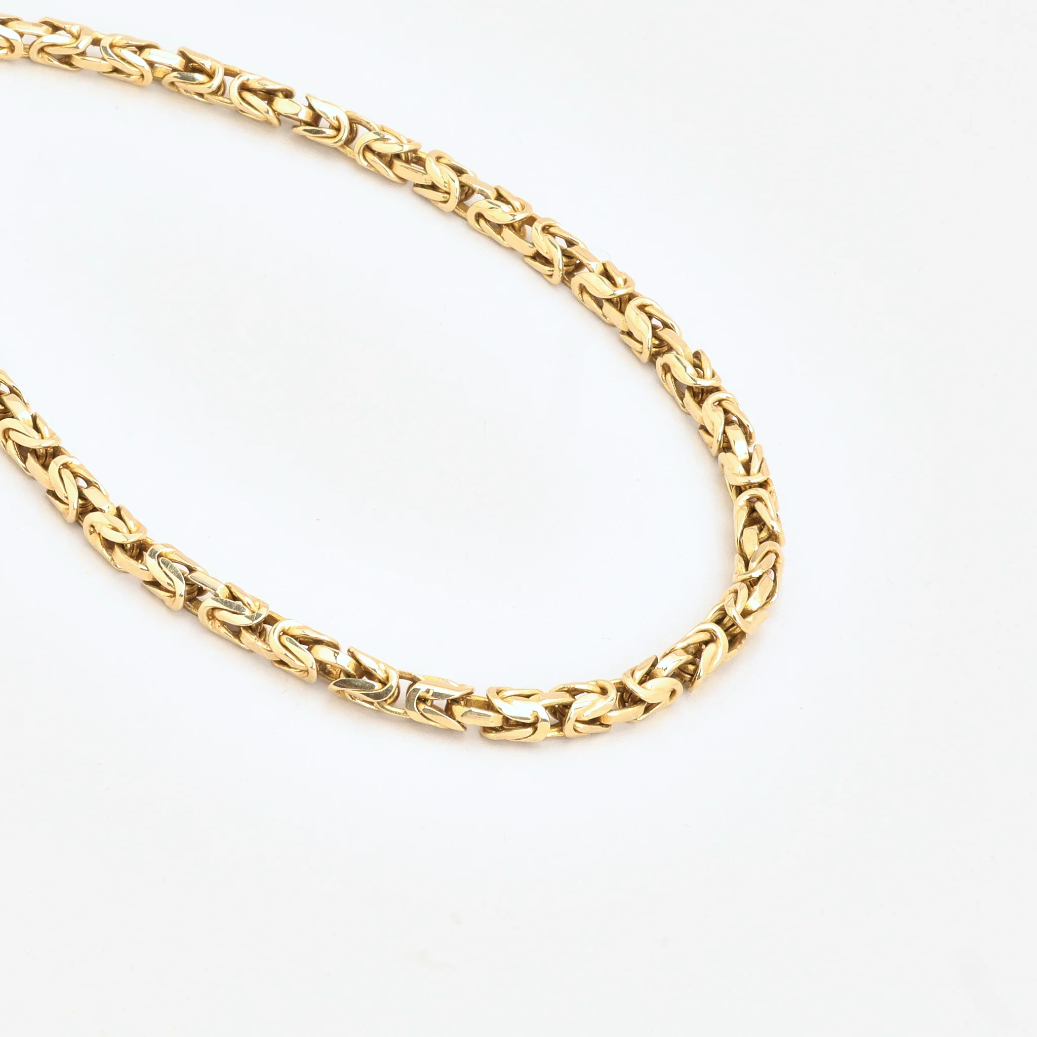 Kejsarlänk Halsband i 14K guld, 45 cm, 35.6 g - Image 3