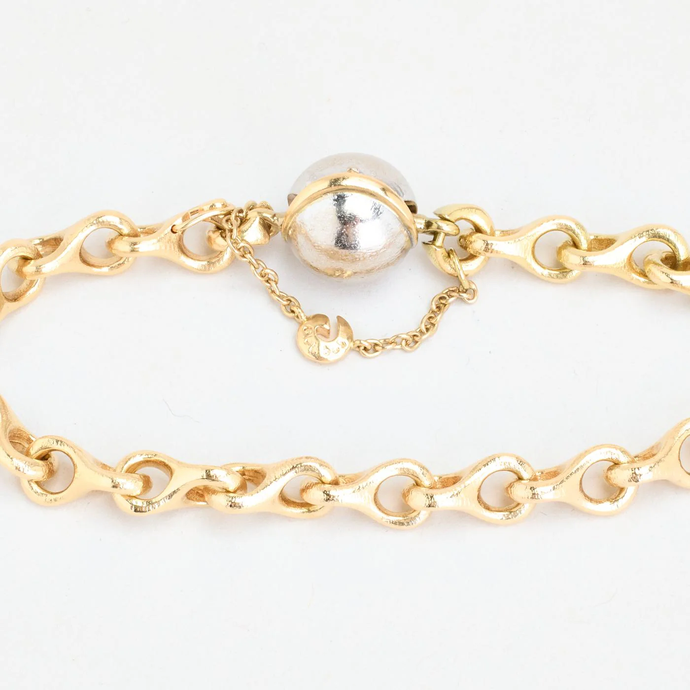 Ole Lynggaard Smilet Armband i 14K guld och vitt guld, 18.5 cm, 31 g - Image 4