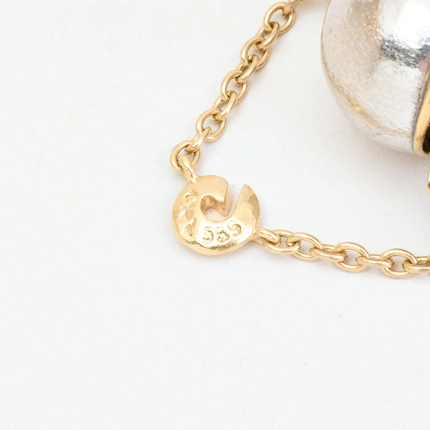 Ole Lynggaard Smilet Armband i 14K guld och vitt guld, 18.5 cm, 31 g - Image 5