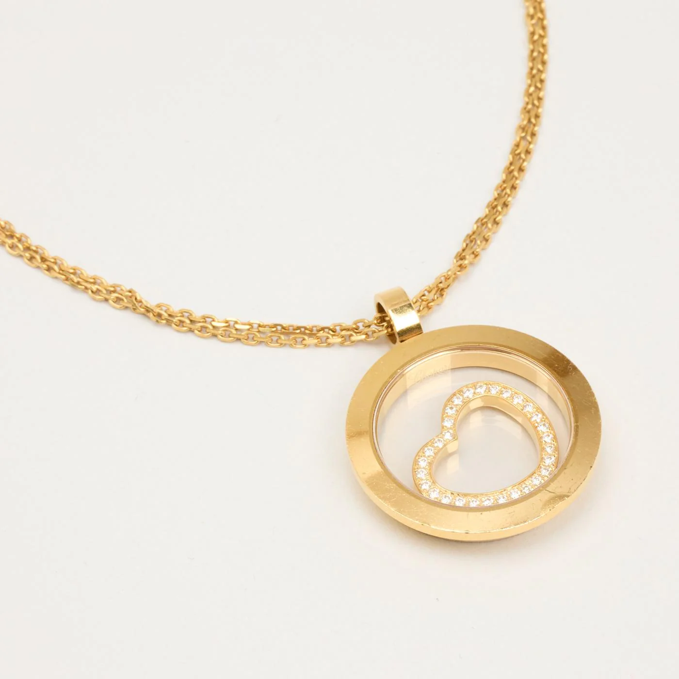 Chopard Halsband med diamant (0.15 ct) i 18K guld, 42 cm, 18.79 g - Image 3