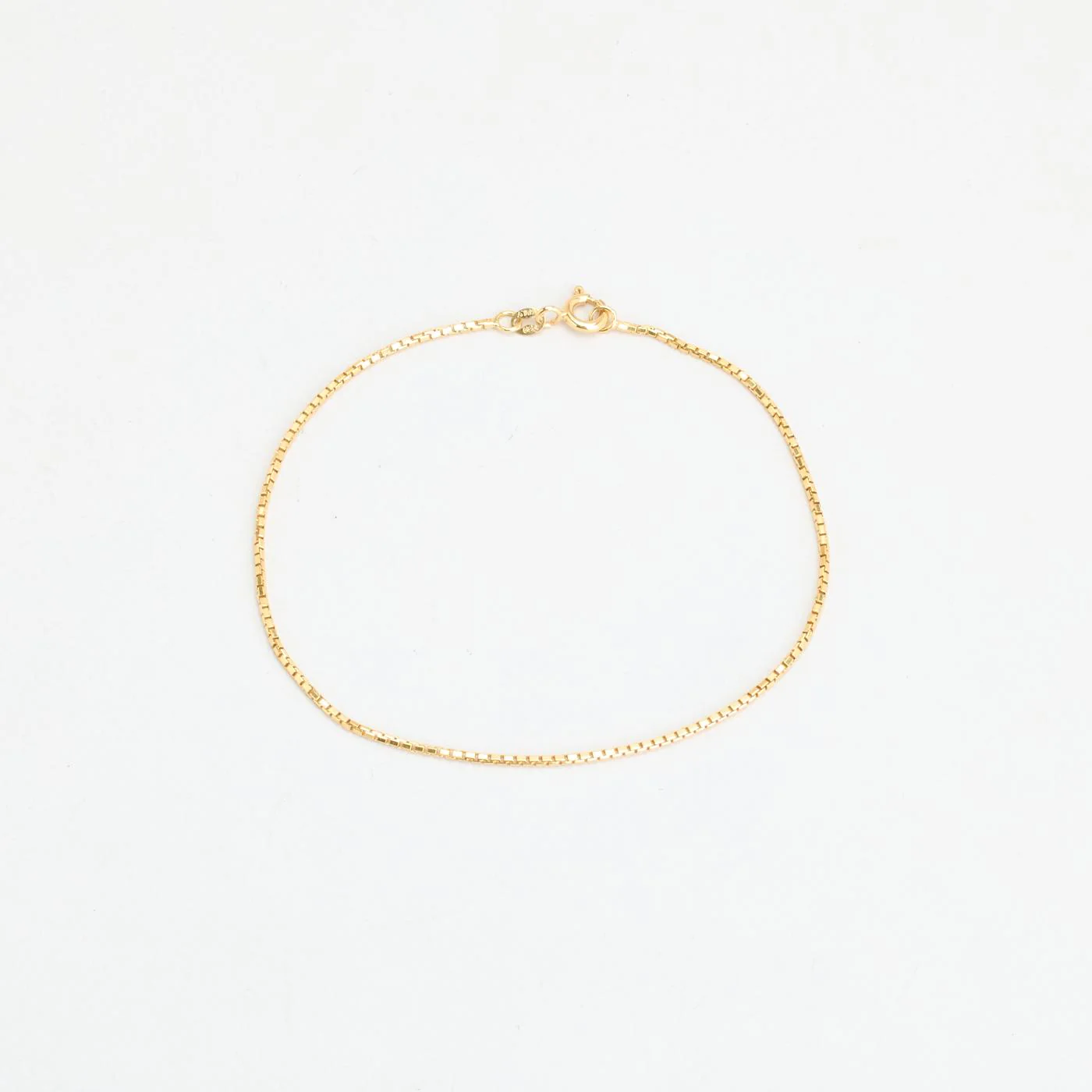 Venezia Ankelkedja i 18K guld, 21 cm, 2.47 g