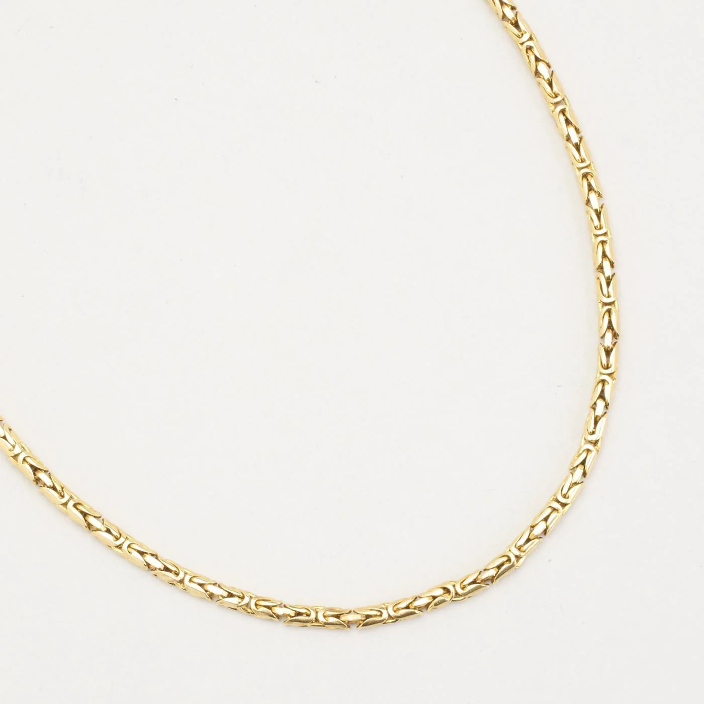 Kejsarlänk Halsband i 14K guld, 60.5 cm, 19.8 g - Image 2