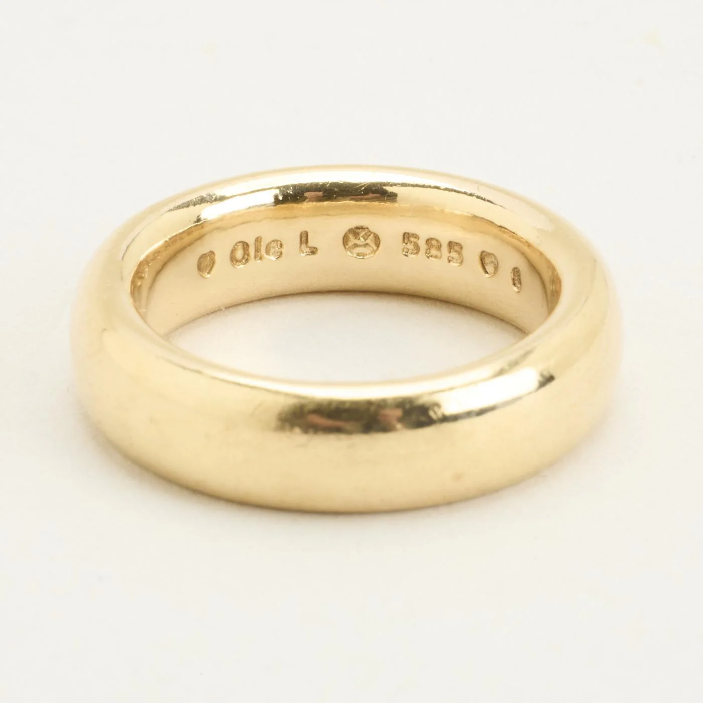 Klassisk Ole Lynggaard vigselring i 14K guld strl. 17.8 / strl. 56 - Image 7