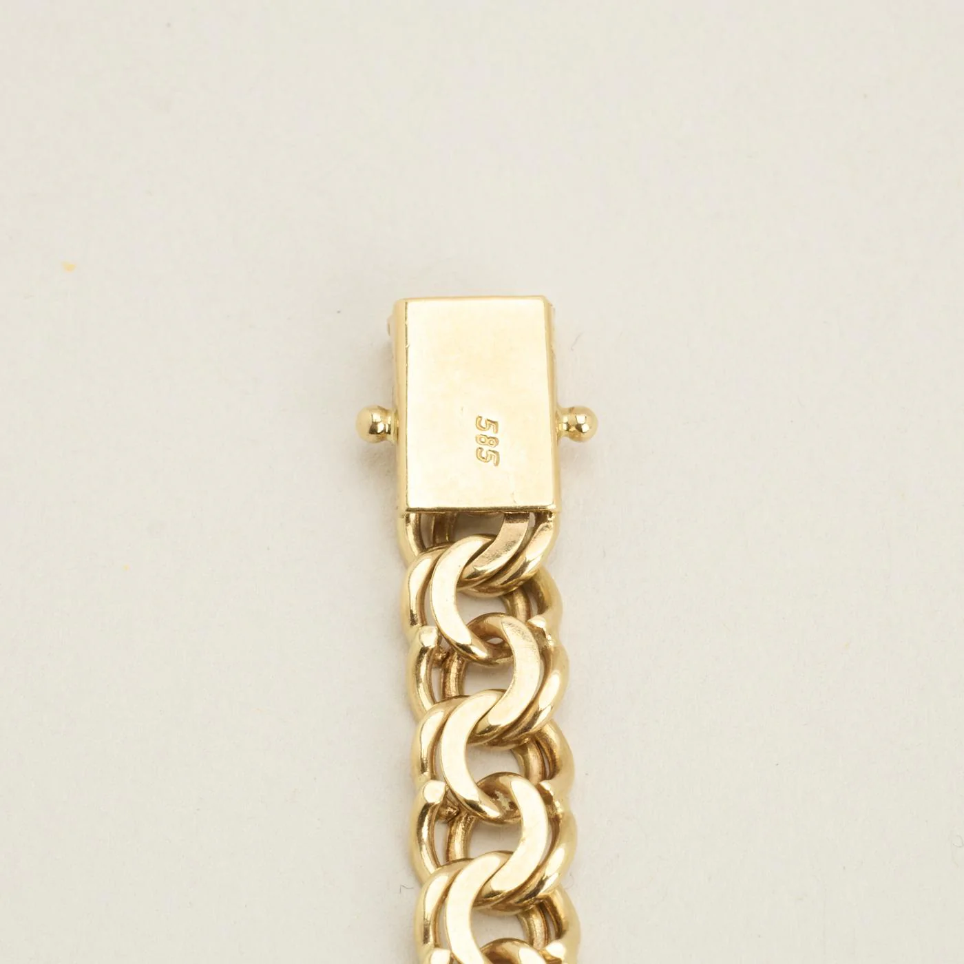 Tro, hopp och kärlek Bismarck Armband i 14K guld, 19 cm, 20.1 g - Image 8