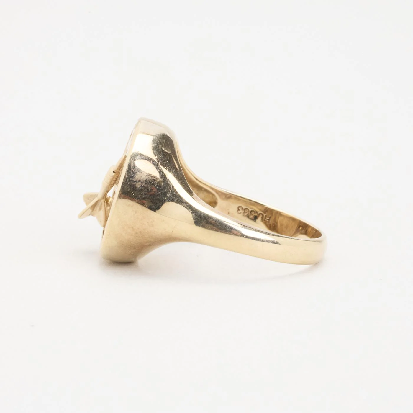 Signetring i 8K guld strl. 20.7 / strl. 65 - Image 5