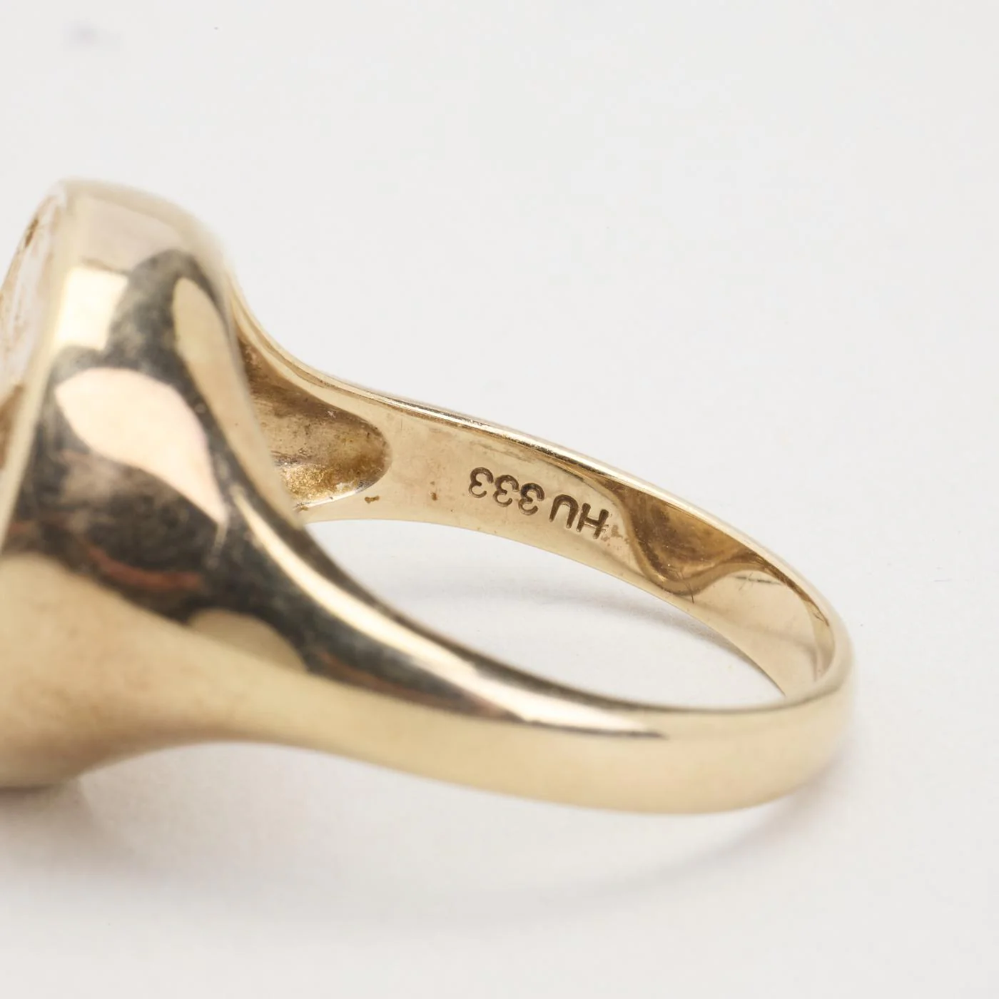 Signetring i 8K guld strl. 20.7 / strl. 65 - Image 6