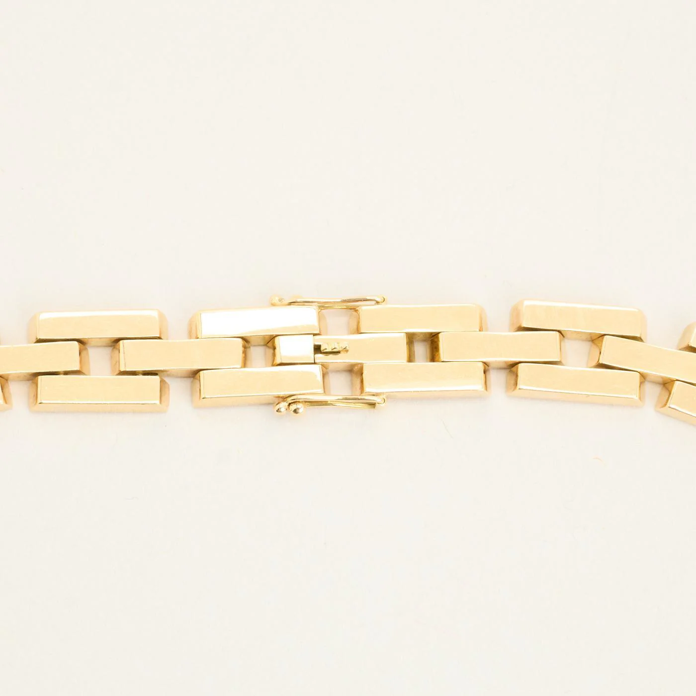Block Halsband i 14K guld, 40.5 cm, 43.65 g - Image 4