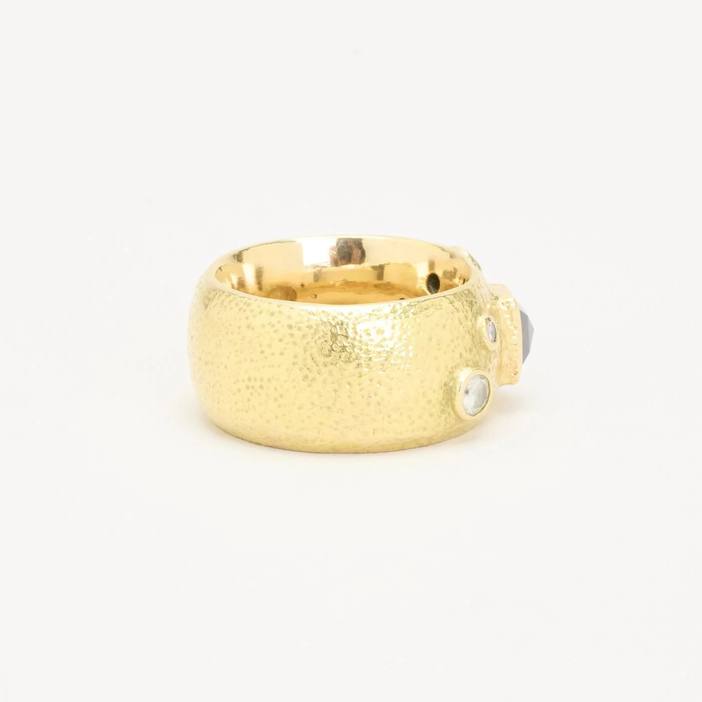 Band med diamant (1.47 ct) i 14K guld strl. 21.3 / strl. 67 - Image 3