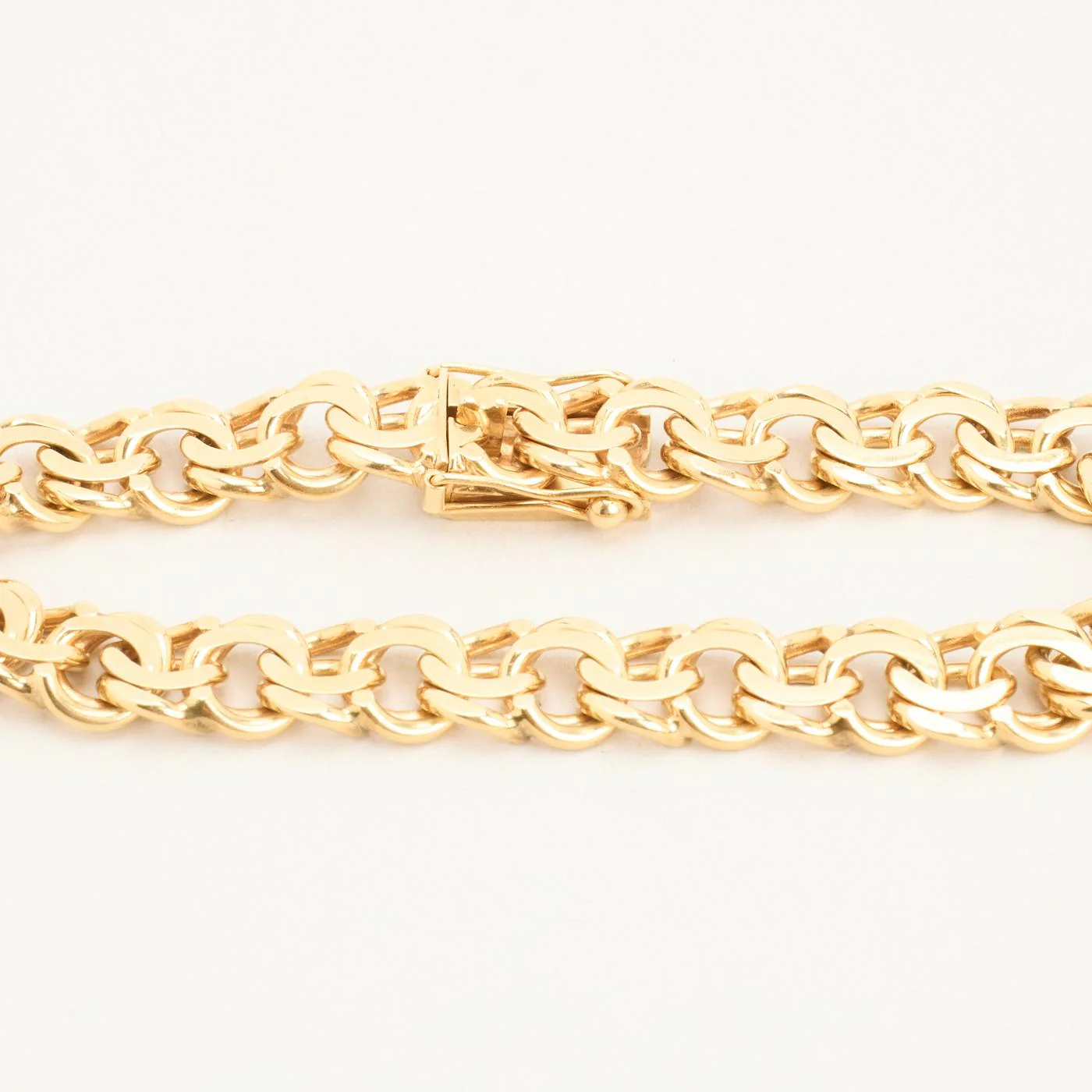 Bismarck Armband i 14K guld, 19 cm, 29.7 g - Image 3