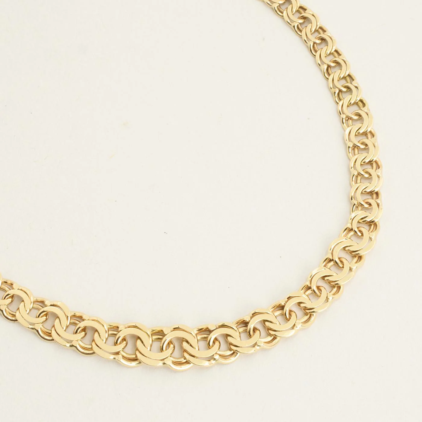 Bismarck Halsband i 14K guld, 42 cm, 17.3 g - Image 3