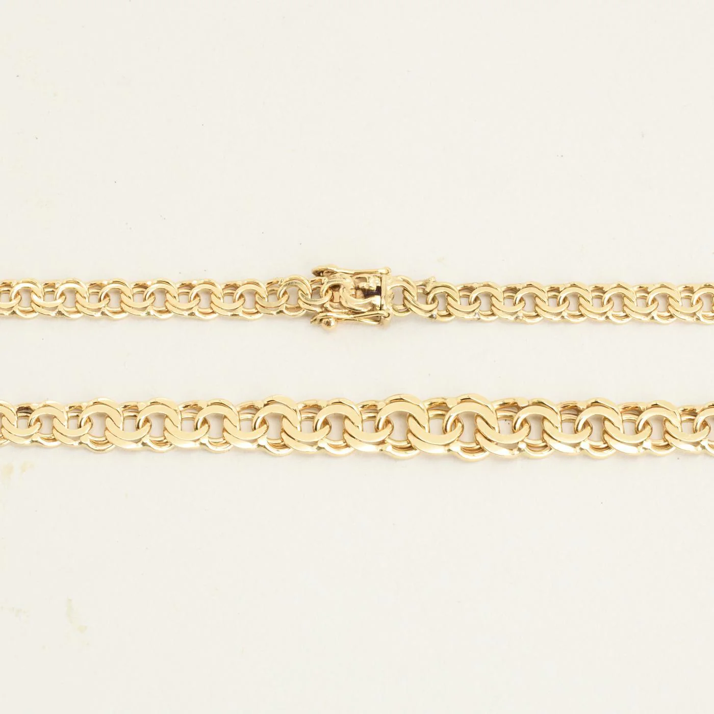 Bismarck Halsband i 14K guld, 42 cm, 17.3 g - Image 4