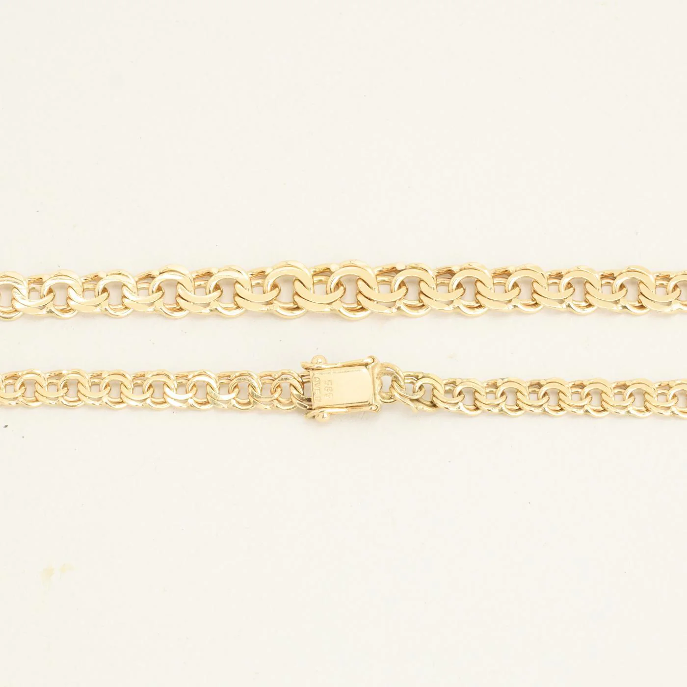 Bismarck Halsband i 14K guld, 42 cm, 17.3 g - Image 5