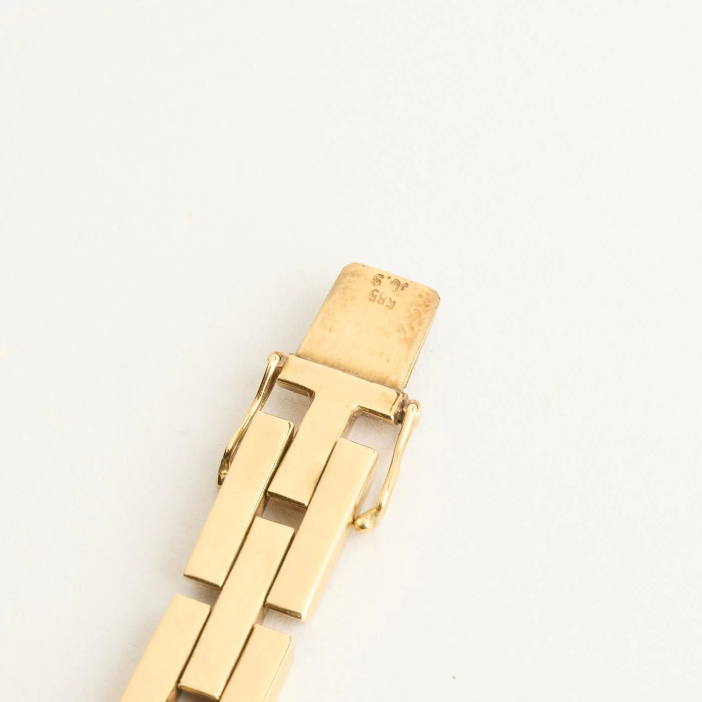 Block Armband i 14K guld, 18.5 cm, 20.8 g - Image 5