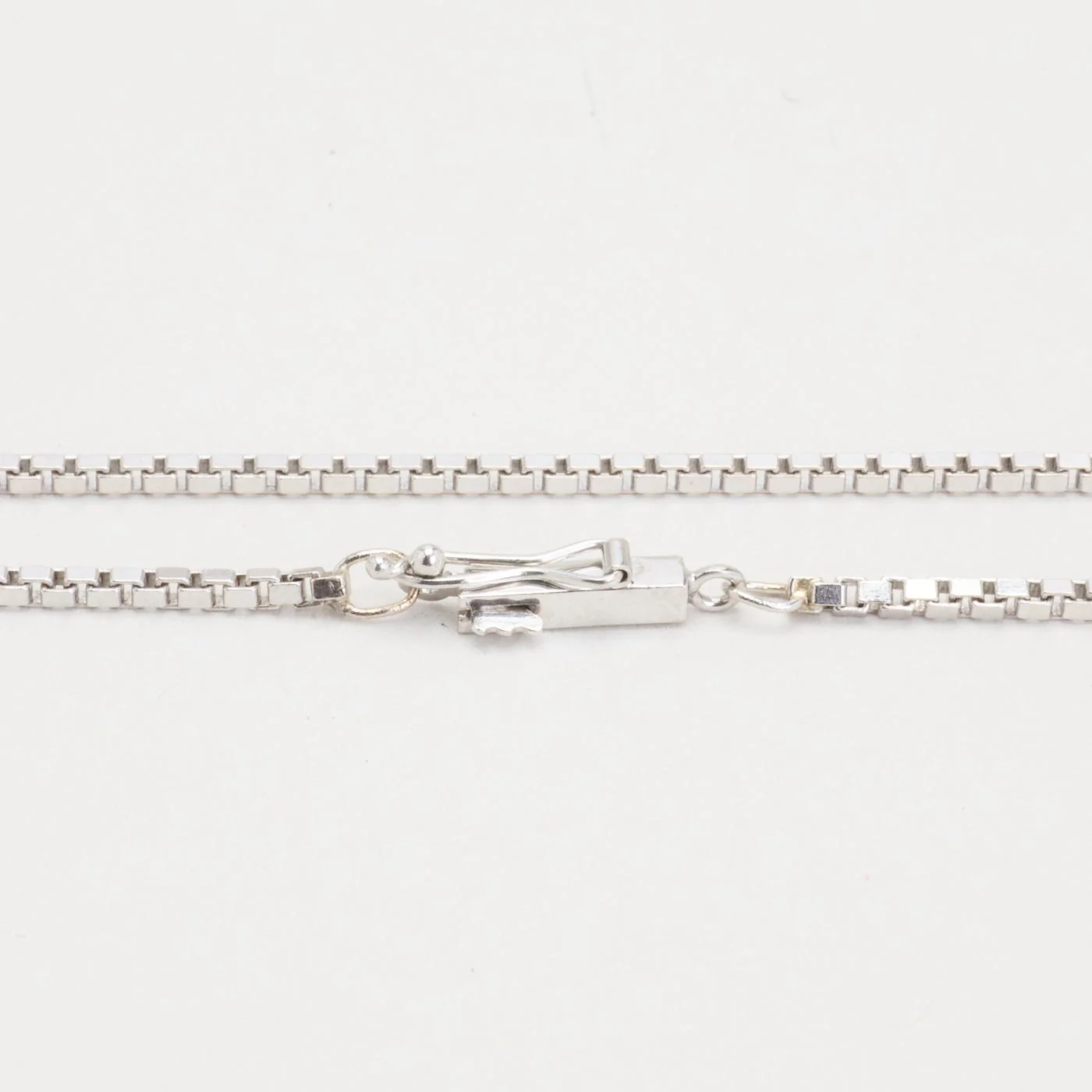Venezia Halsband i 14K vitt guld, 42 cm, 5.9 g - Image 4