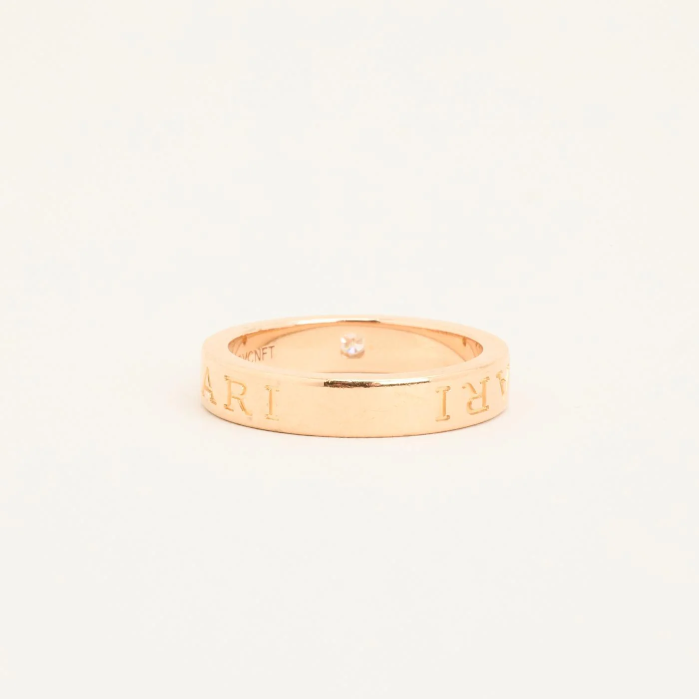 Bvlgari Bzero 1 band med diamant (0.03 ct) i 18K guld strl. 17.8 / strl. 56 - Image 4