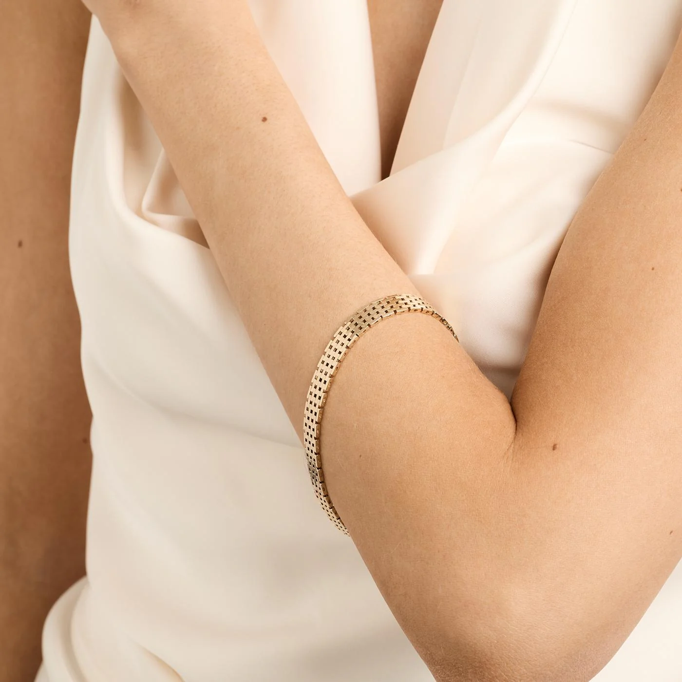 BNH Korridor Armband i 14K guld, 21 cm, 18.5 g - Image 2