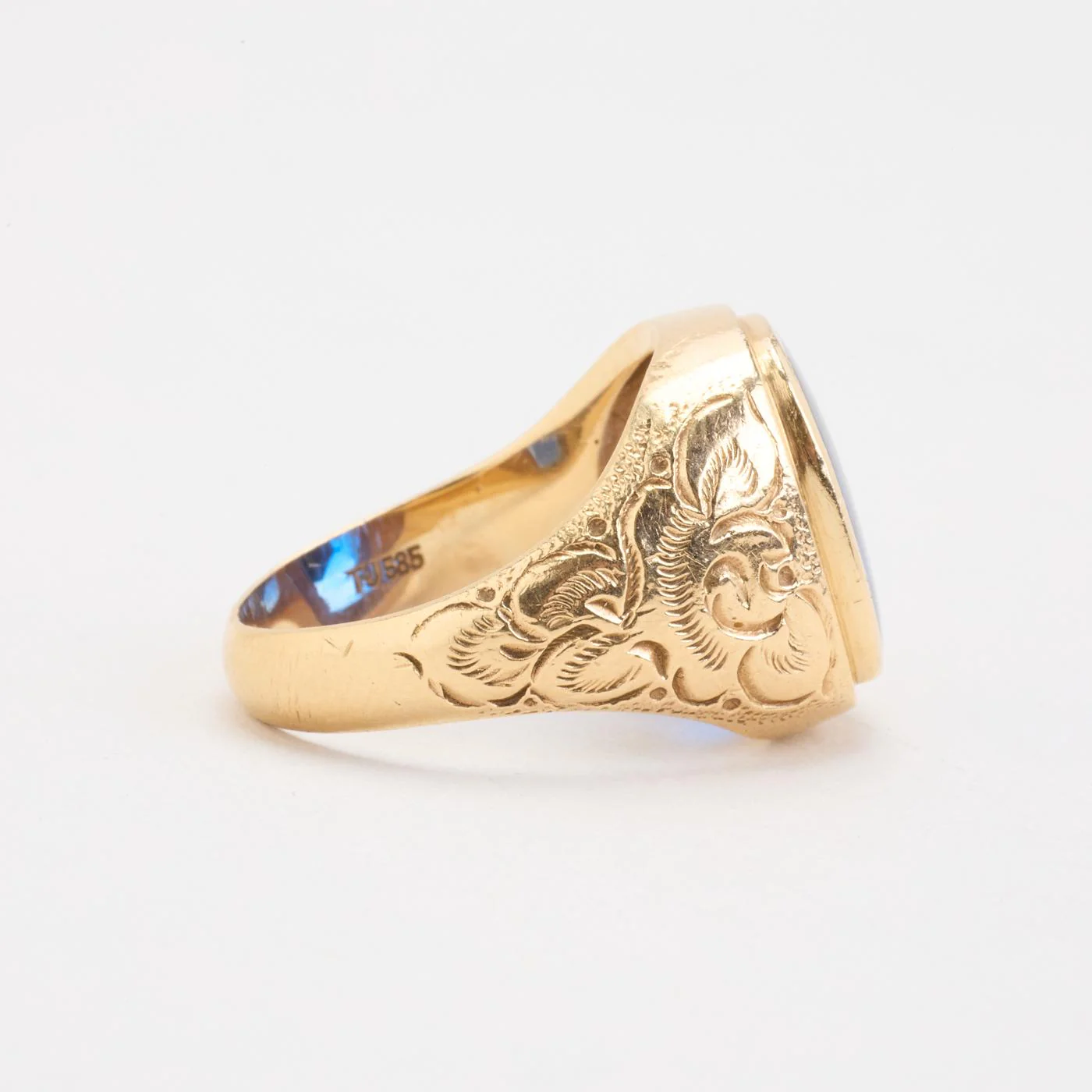 Signetring i 14K guld strl. 19.4 / strl. 61 - Image 3