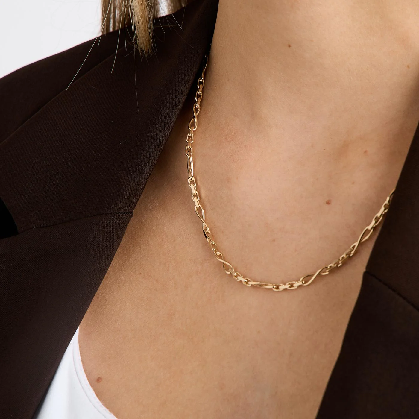 Ankarkedja Halsband i 14K guld, 45.5 cm, 15.6 g - Image 2