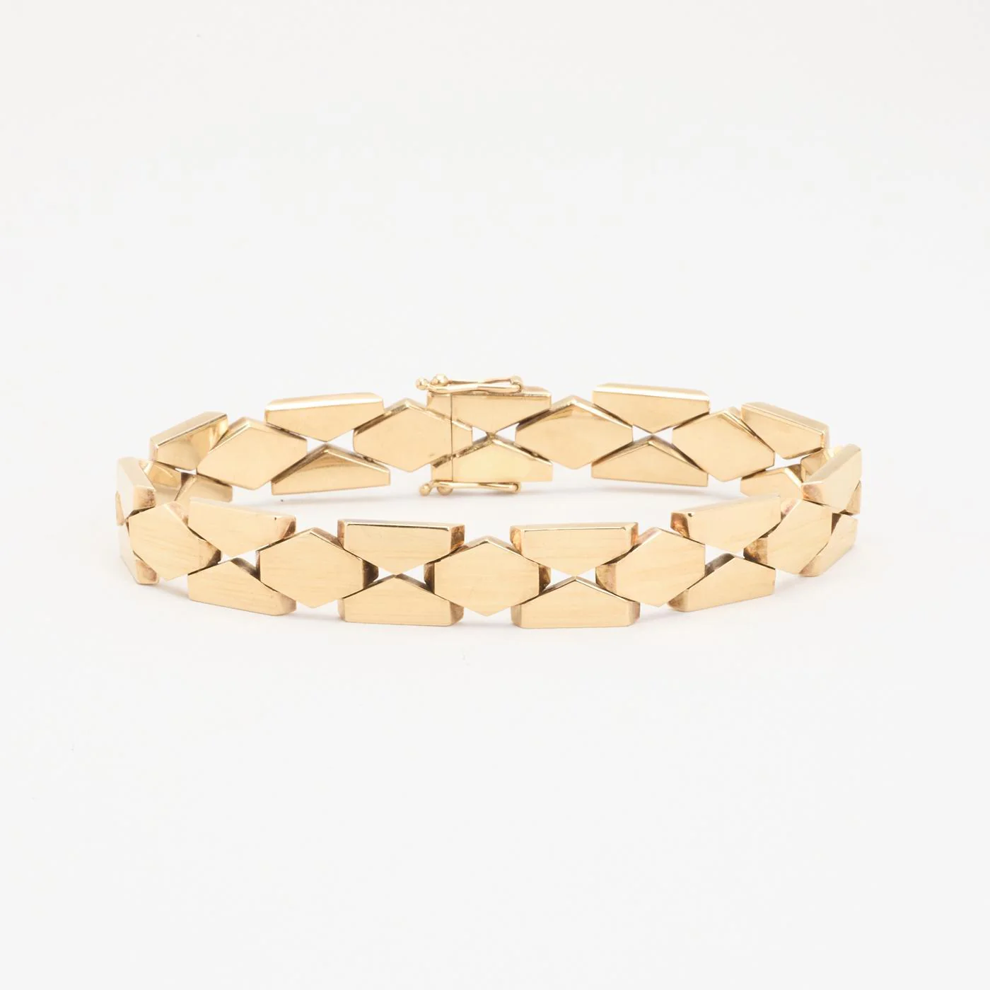 Bicelle Armband i 14K guld, 19.5 cm, 23.5 g