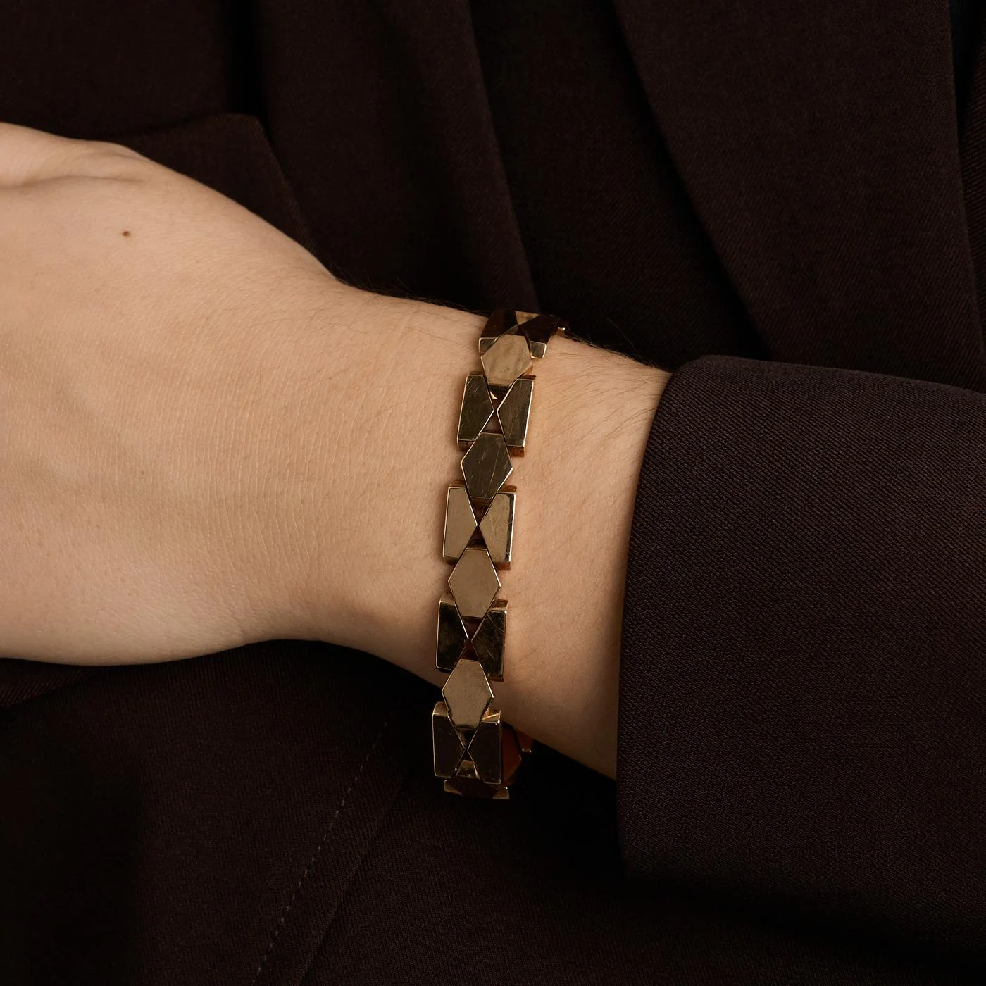 Bicelle Armband i 14K guld, 19.5 cm, 23.5 g - Image 2