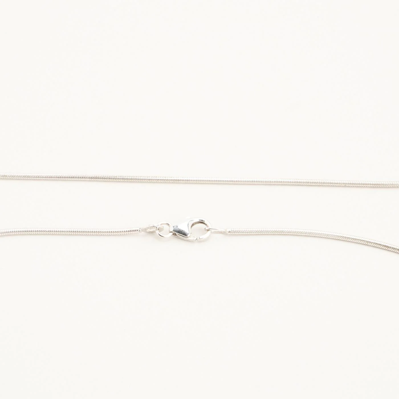 Ormkedja Halsband i 14K vitt guld, 42 cm, 5.45 g - Image 5