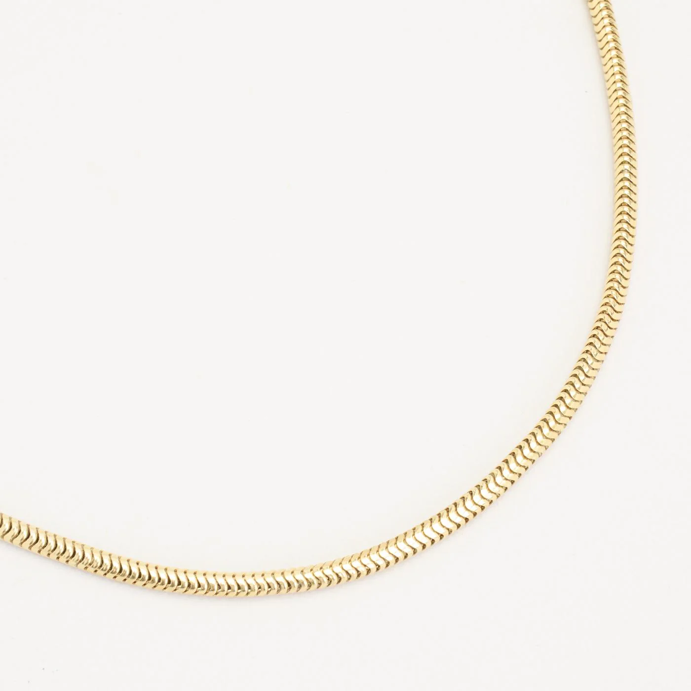 Ormkedja Halsband i 14K guld, 45.5 cm, 12.82 g - Image 3