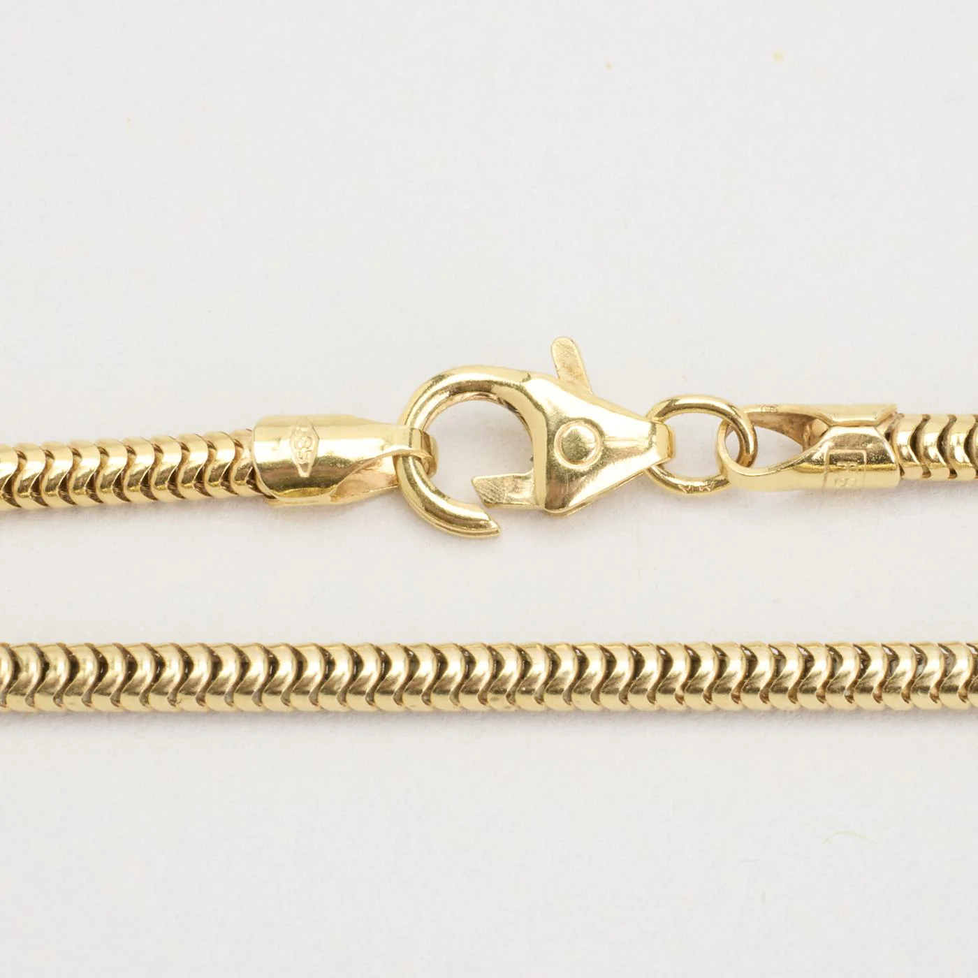 Ormkedja Halsband i 14K guld, 45.5 cm, 12.82 g - Image 4