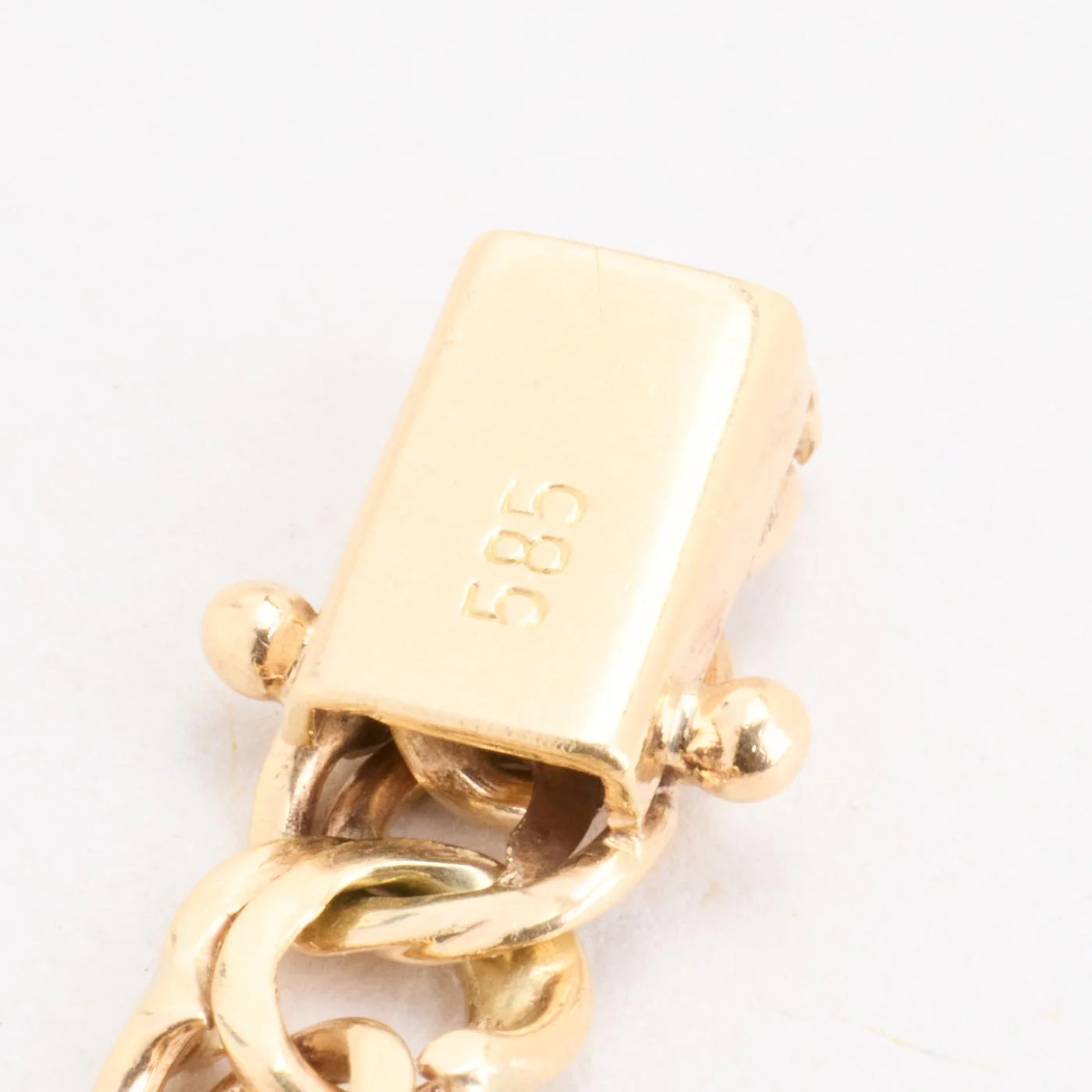 Bismarck berlockarmband i 14K guld, 20.5 cm, 14 g - Image 5