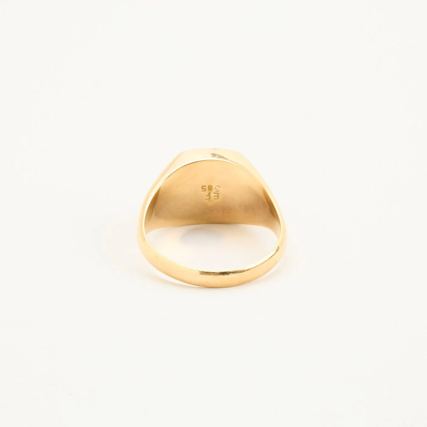 Signetring i 14K guld strl. 22.3 / strl. 70 - Image 4