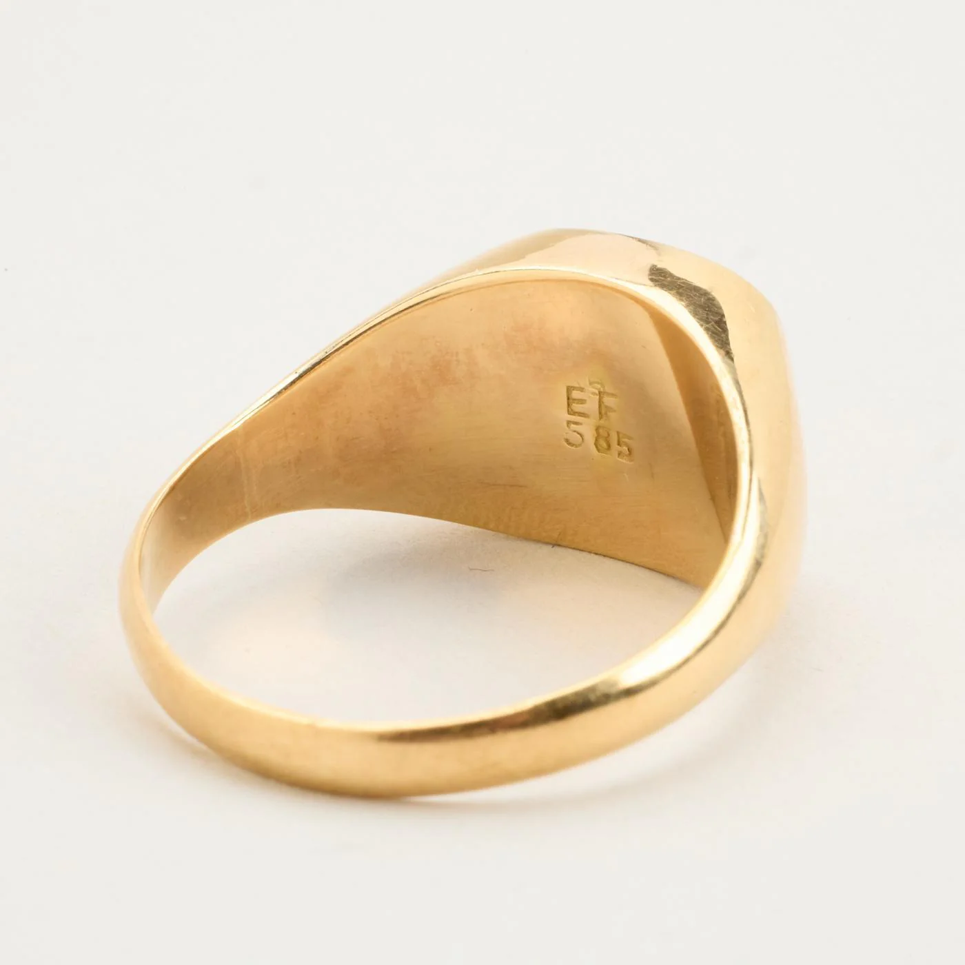 Signetring i 14K guld strl. 22.3 / strl. 70 - Image 6
