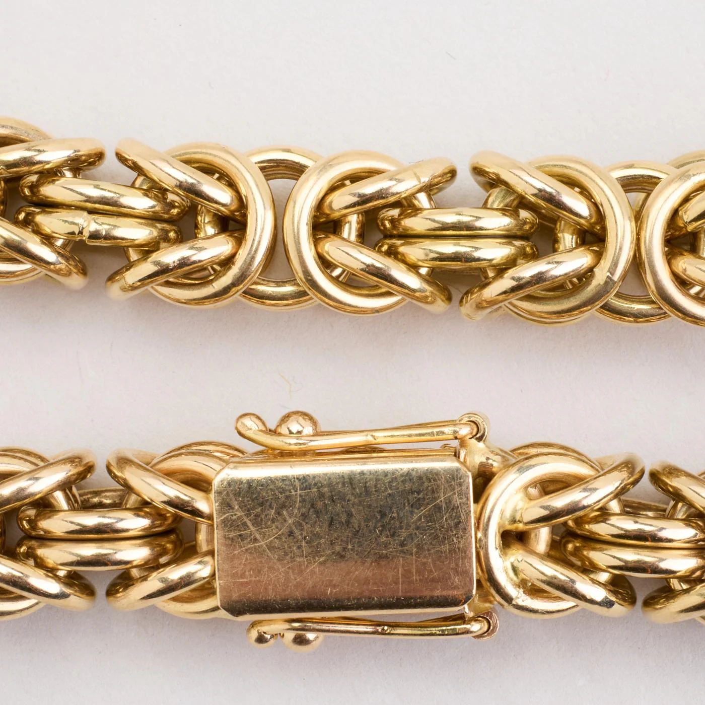 Kejsarlänk Armband i 14K guld, 20 cm, 81.72 g - Image 5