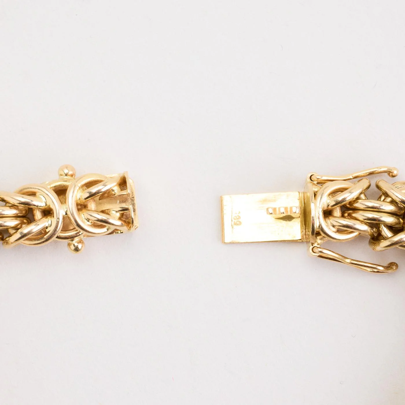 Kejsarlänk Armband i 14K guld, 20 cm, 81.72 g - Image 6