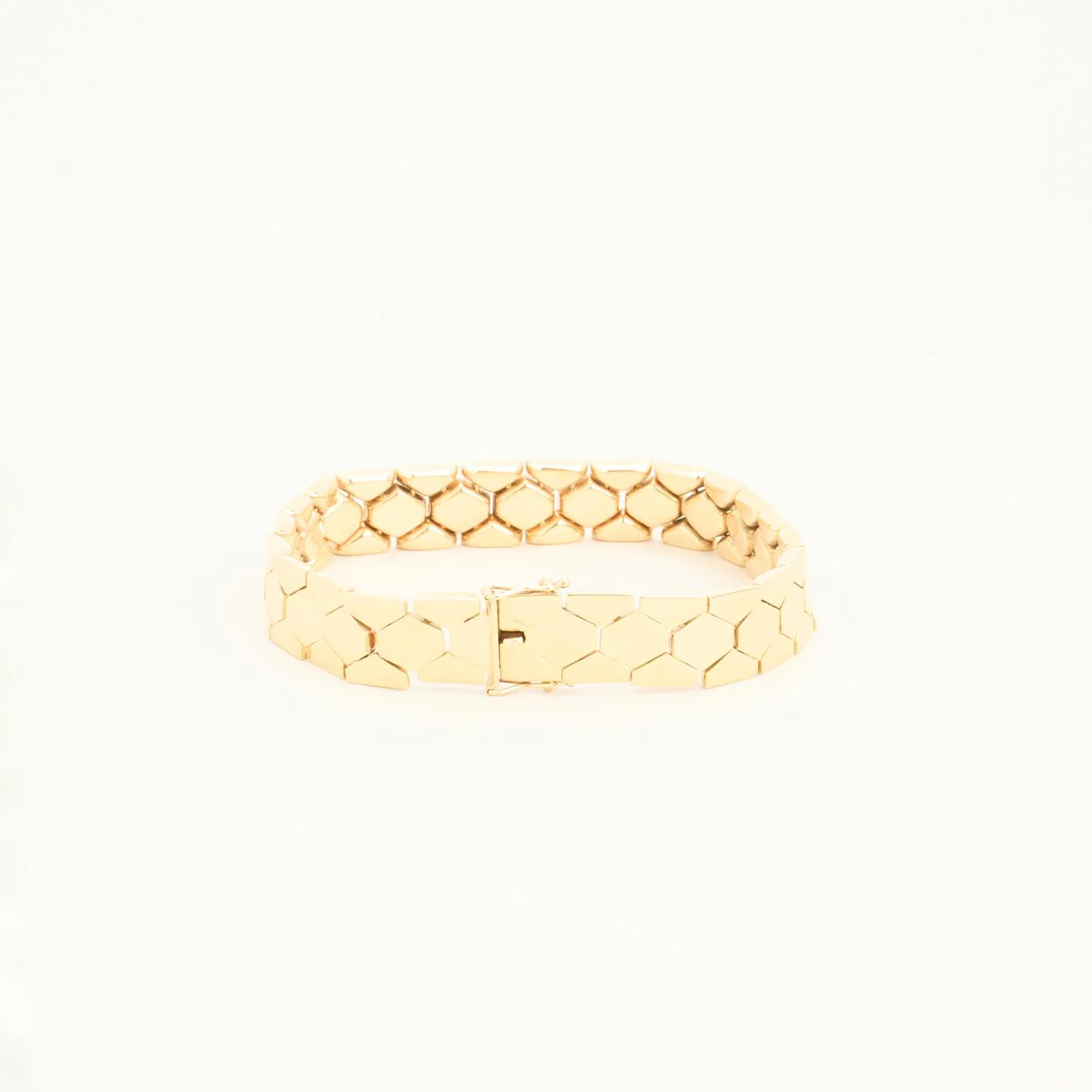 Bicelle Armband i 14K guld, 18.5 cm, 27.3 g