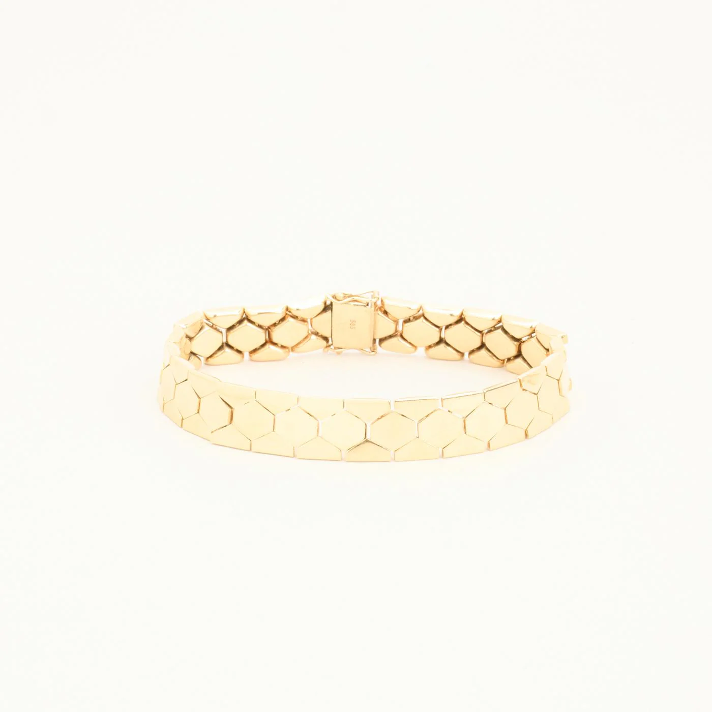 Bicelle Armband i 14K guld, 18.5 cm, 27.3 g - Image 4