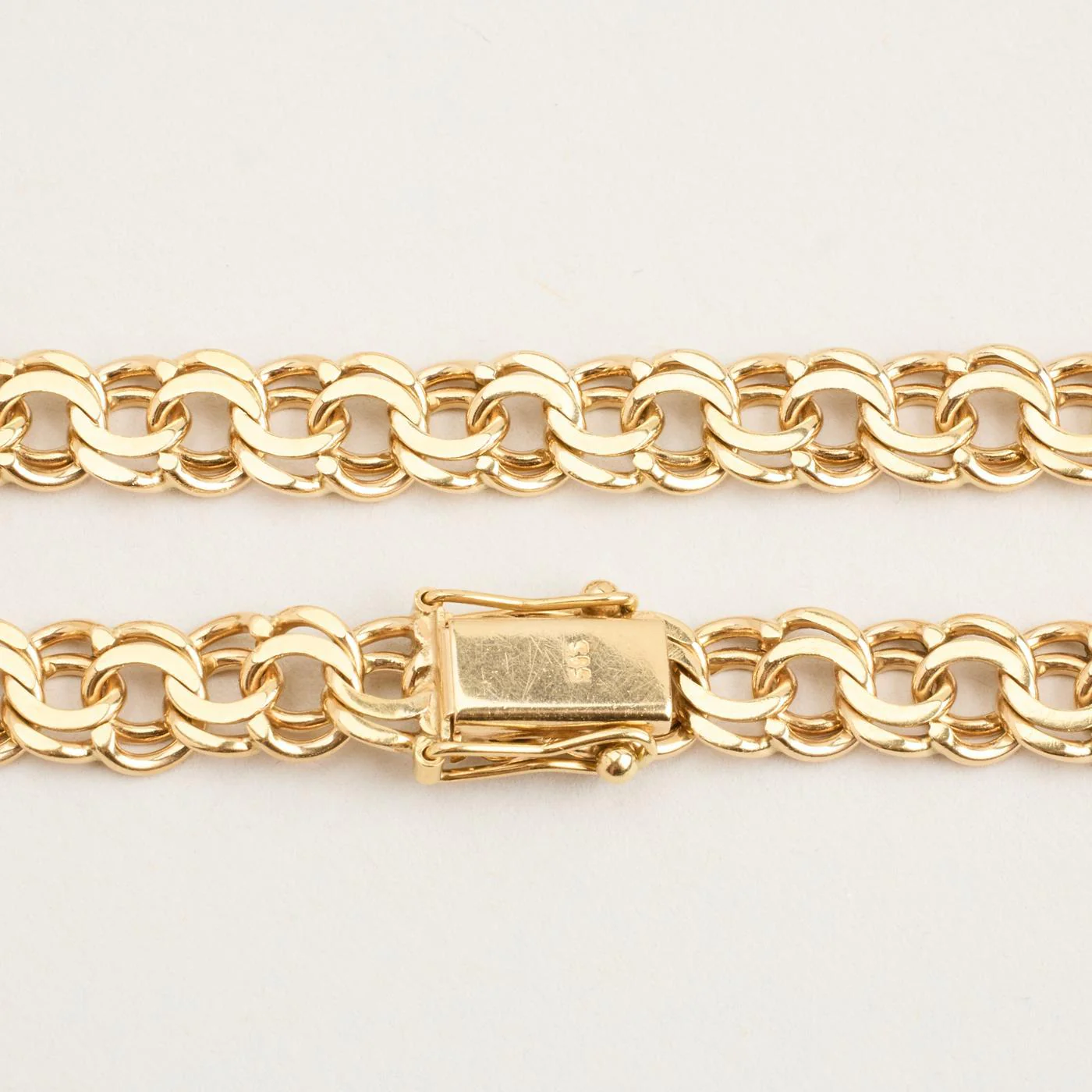 Bismarck Armband i 14K guld, 20 cm, 13 g - Image 5