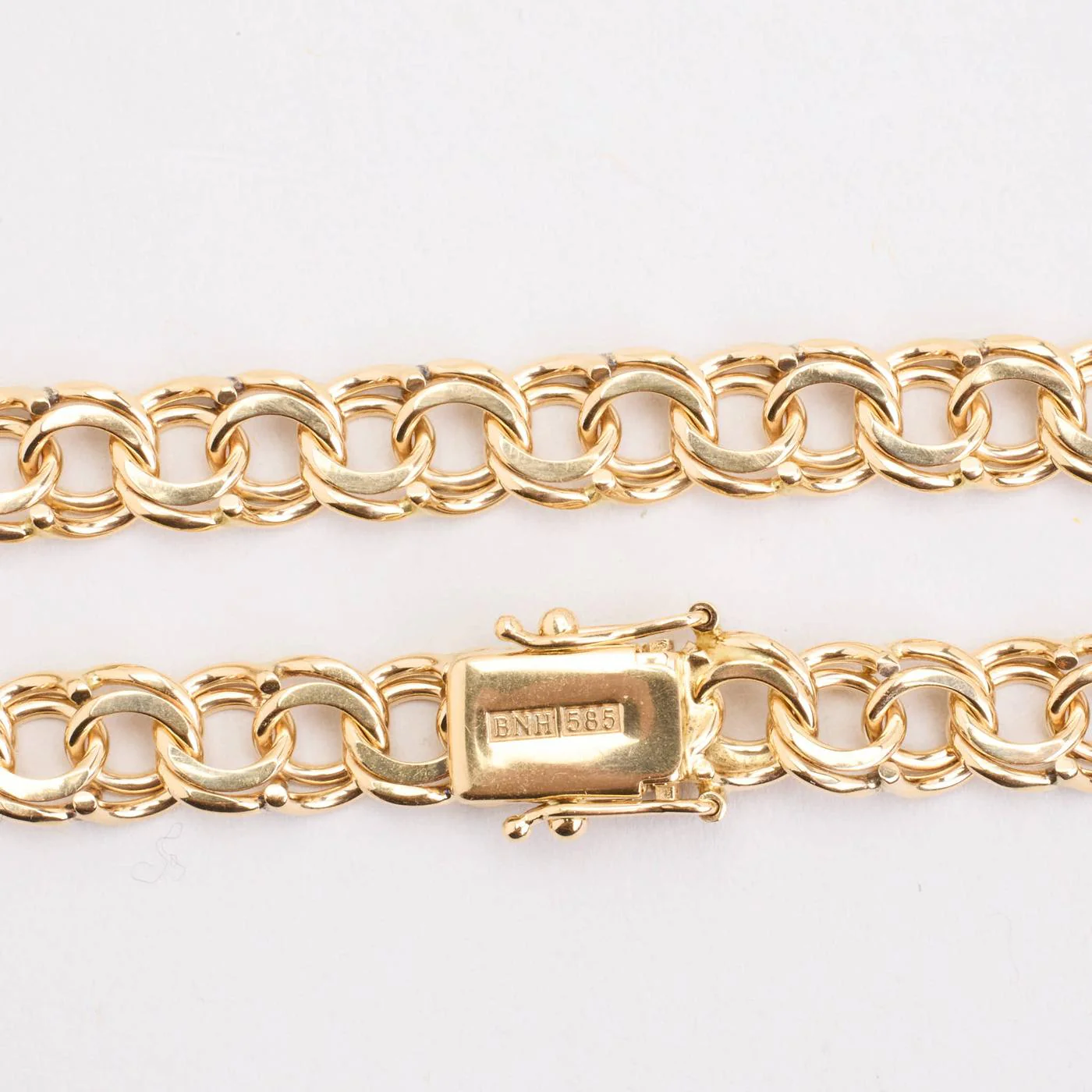 BNH Bismarck Armband i 14K guld, 21 cm, 17.82 g - Image 4