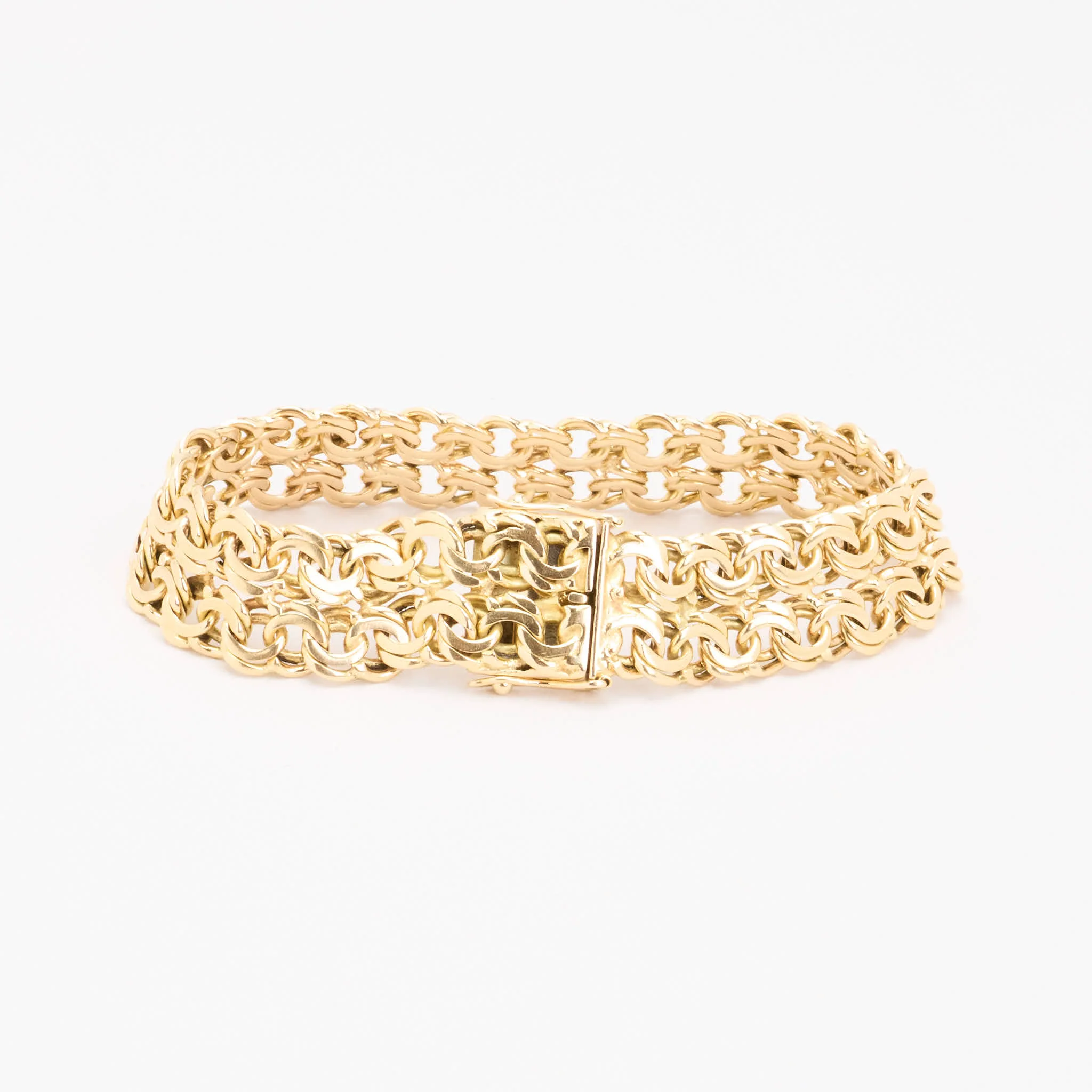 Bismarck Armband i 14K guld, 17.5 cm, 30.47 g - Image 3