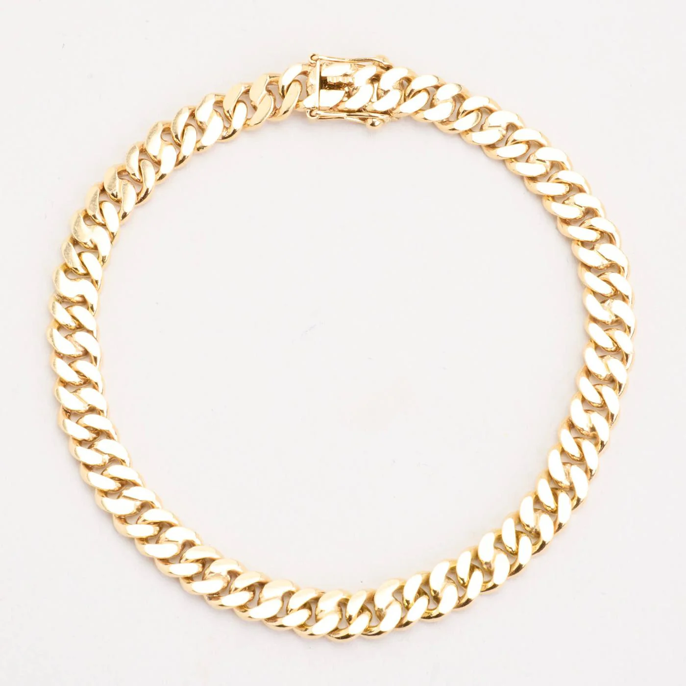 Pansar Armband i 14K guld, 20.5 cm, 21.08 g