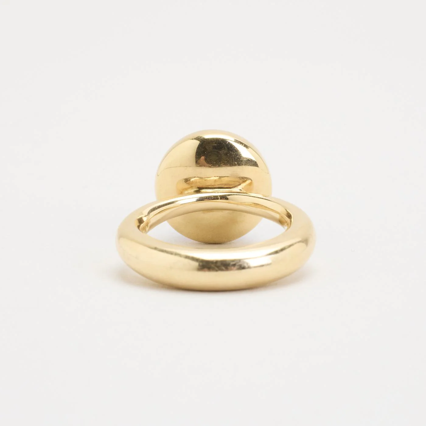 Cocktailring i 14K guld med en ametist strl. 15 / strl. 47 - Image 4