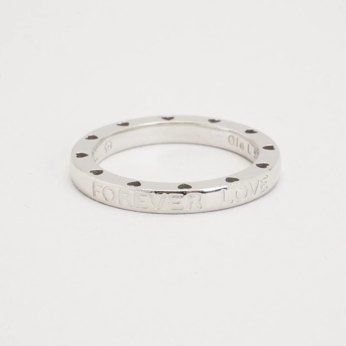 Ole Lynggaard Forever Love band i 14K vitt guld strl. 17.8 / strl. 56