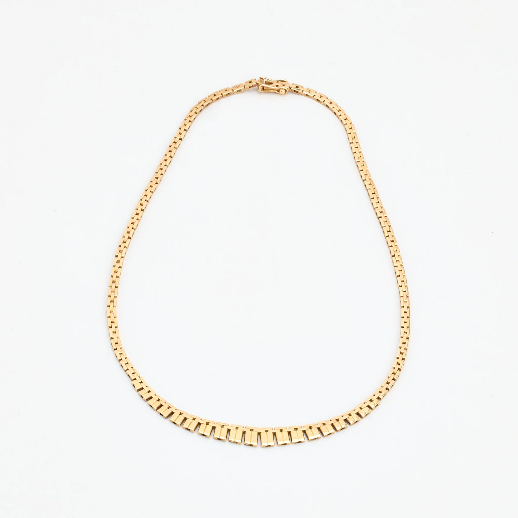 Korridor Halsband i 14K guld, 40 cm, 18.67 g