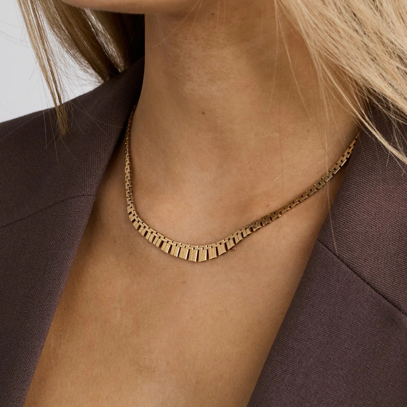 Korridor Halsband i 14K guld, 40 cm, 18.67 g - Image 2