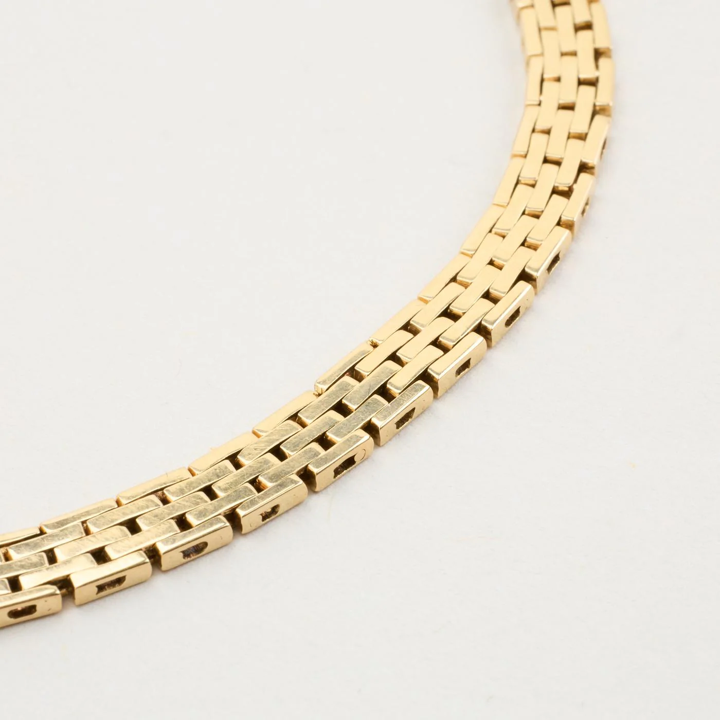 Pansar Armband i 14K guld, 18 cm, 13.4 g - Image 2