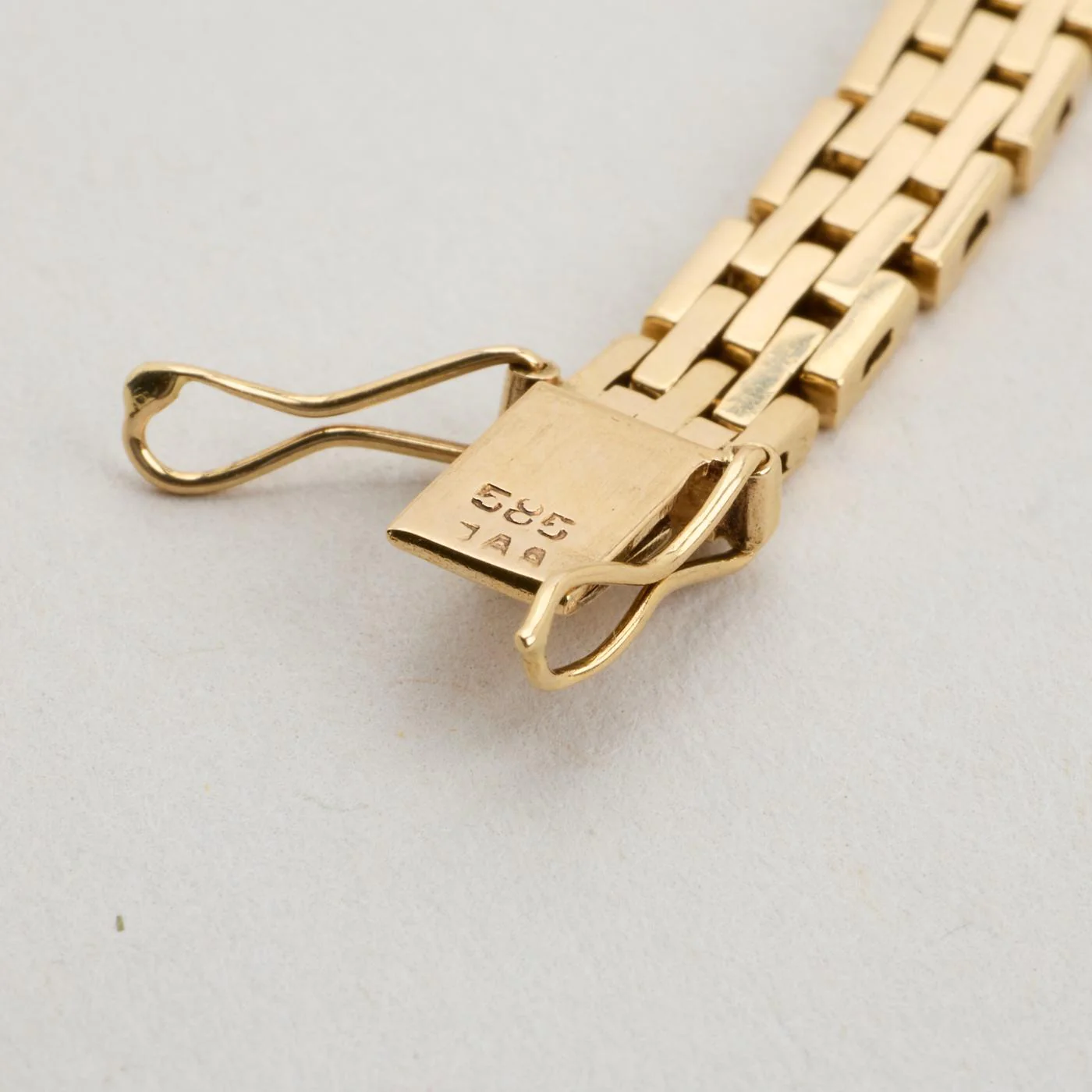 Pansar Armband i 14K guld, 18 cm, 13.4 g - Image 5