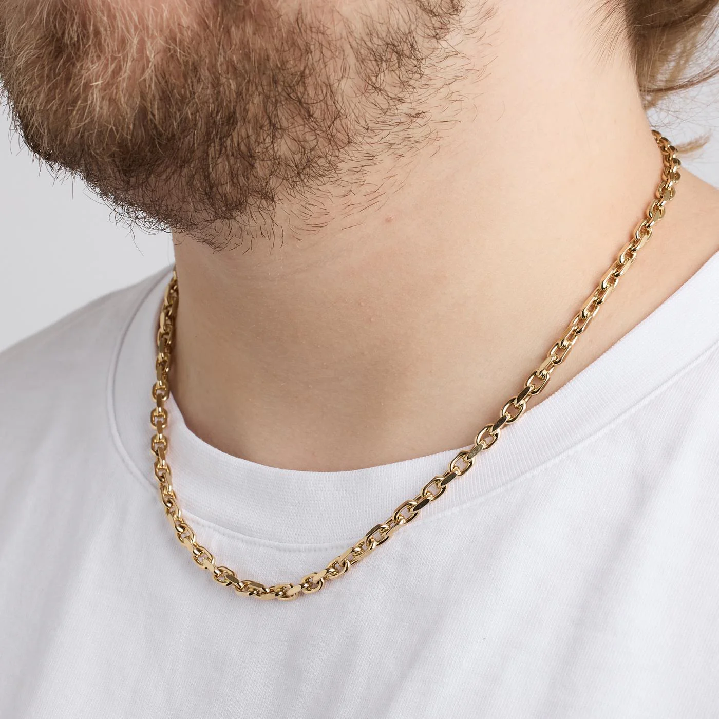 BNH Ankarkedja Halsband i 14K guld, 52 cm, 49.25 g - Image 2