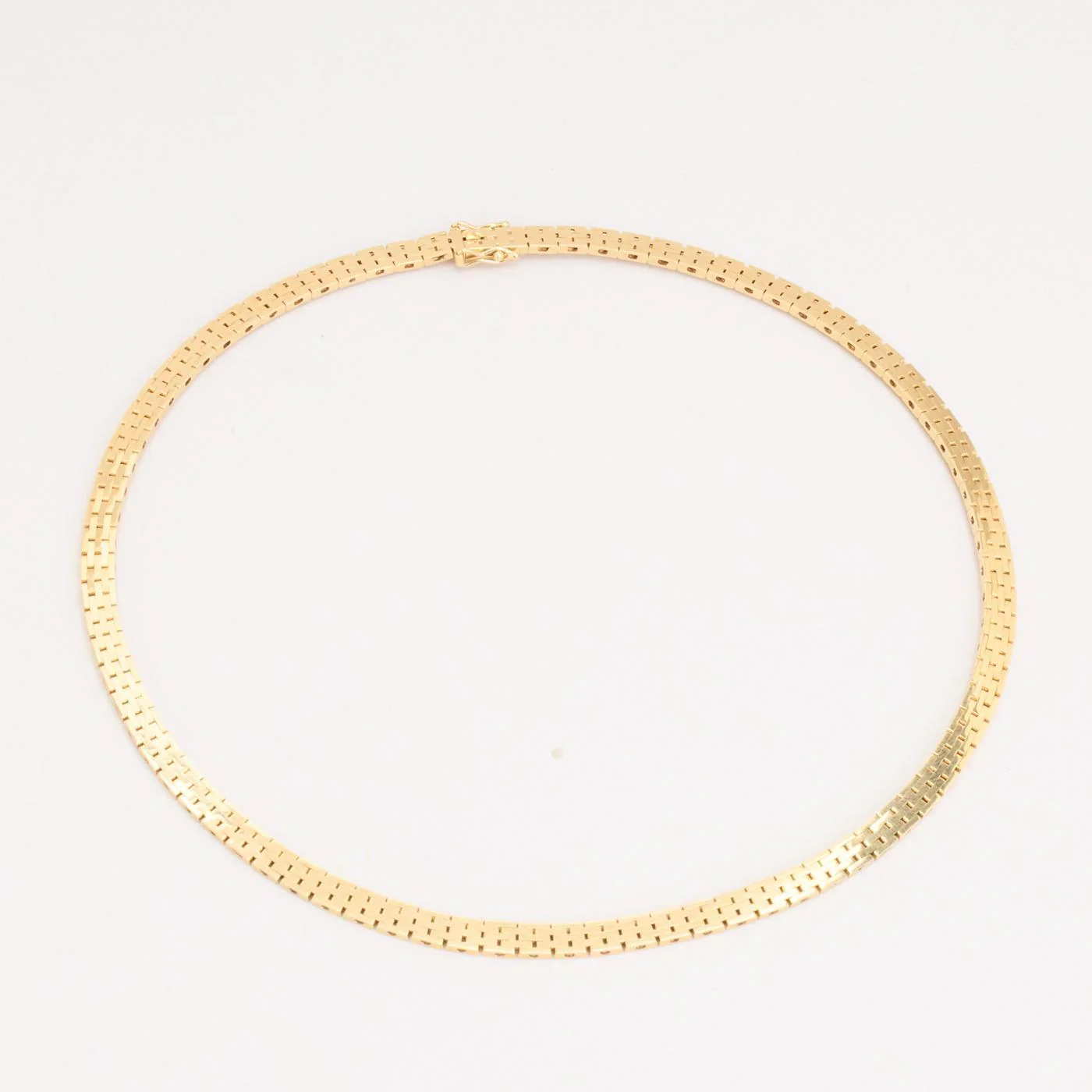 Korridor Halsband i 14K guld, 38.5 cm, 25.89 g
