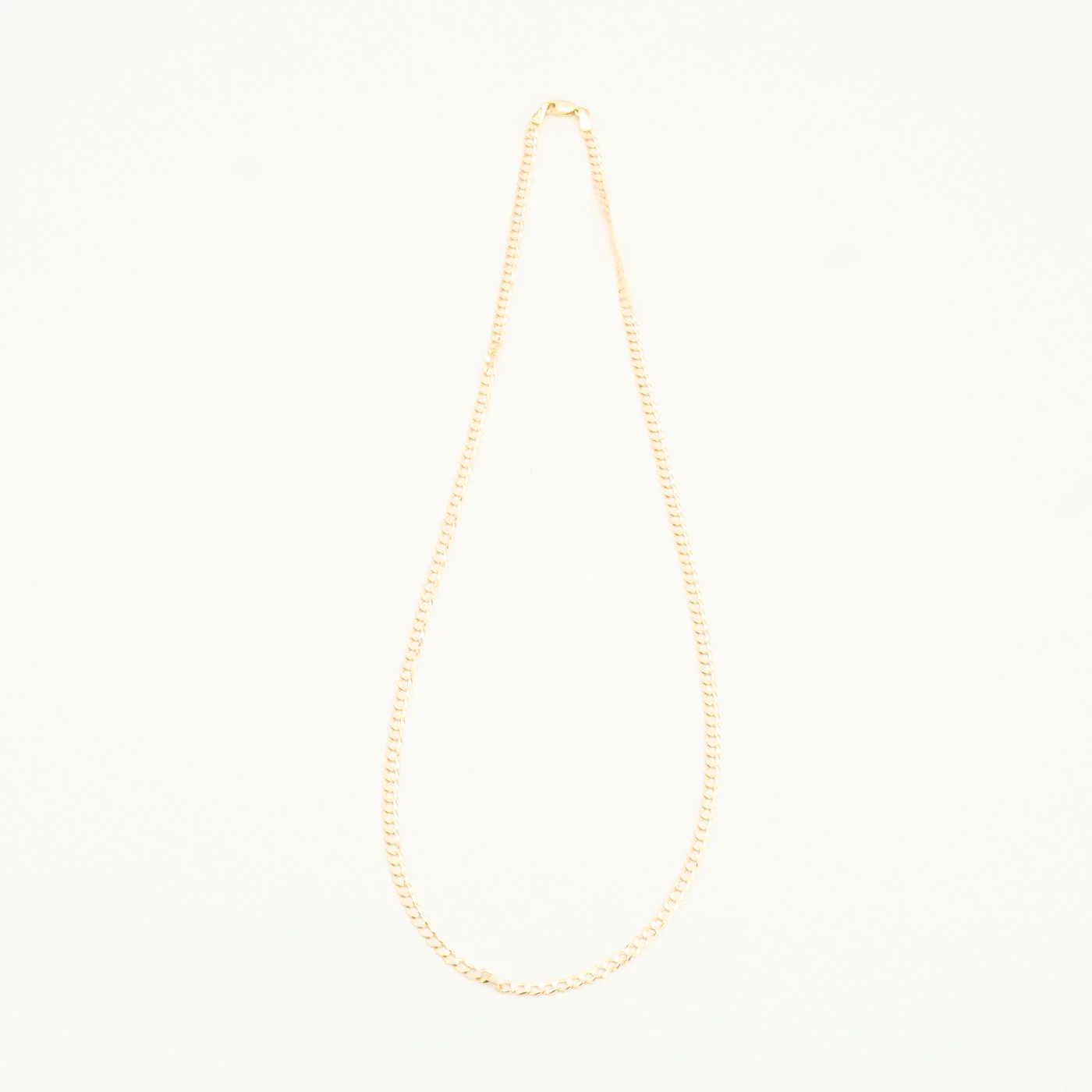 Pansar Halsband i 14K guld, 51.5 cm, 4.83 g