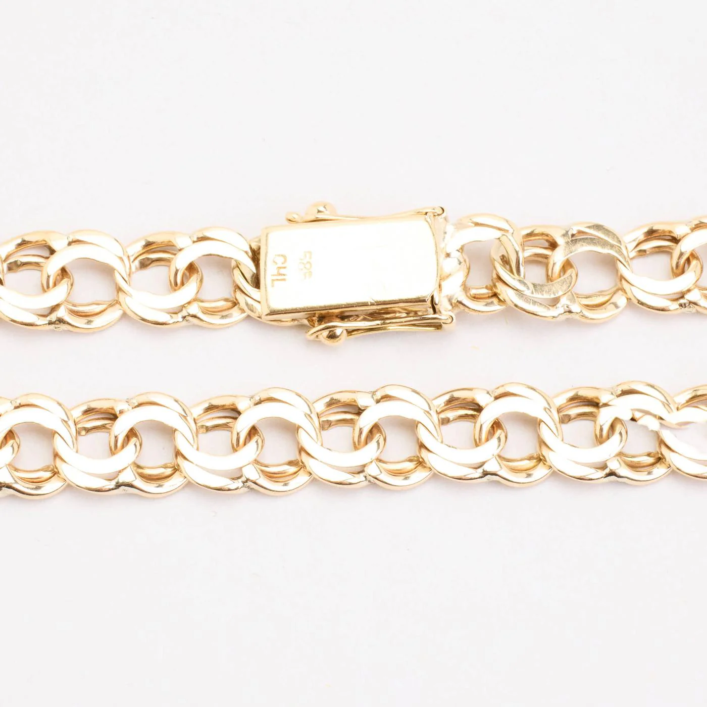 Bismarck Armband i 14K guld, 20 cm, 17.05 g - Image 4